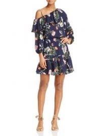 Parker Clarisse Floral Print Silk Ruffle Dress - 100  Exclusive at Bloomingdales